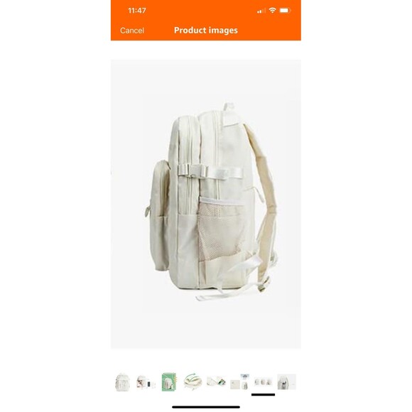 Unisex Large Capacity Travel Backpack Multi-compartment Water resistant NWT - Picture 7 of 12